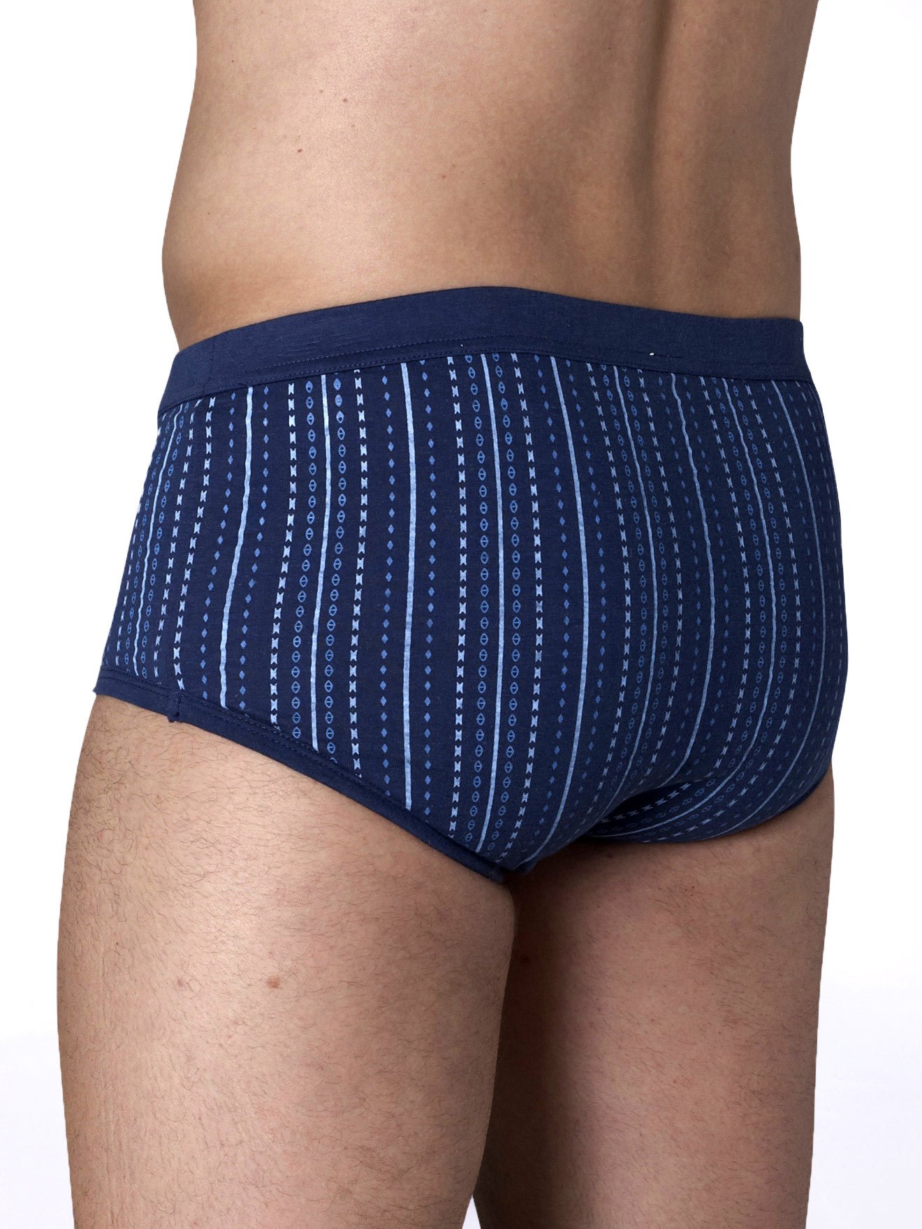 Slips hauts ouverts pur coton lot de 6