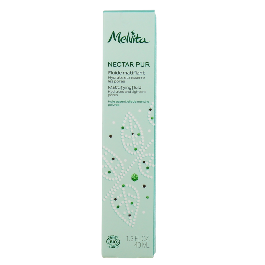 Fluide matifiant visage Melvita Nectar Pur