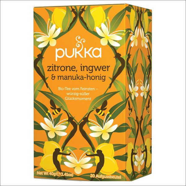 Pukka Manuka Tee - Zitrone, Inwer, Manuka Honig