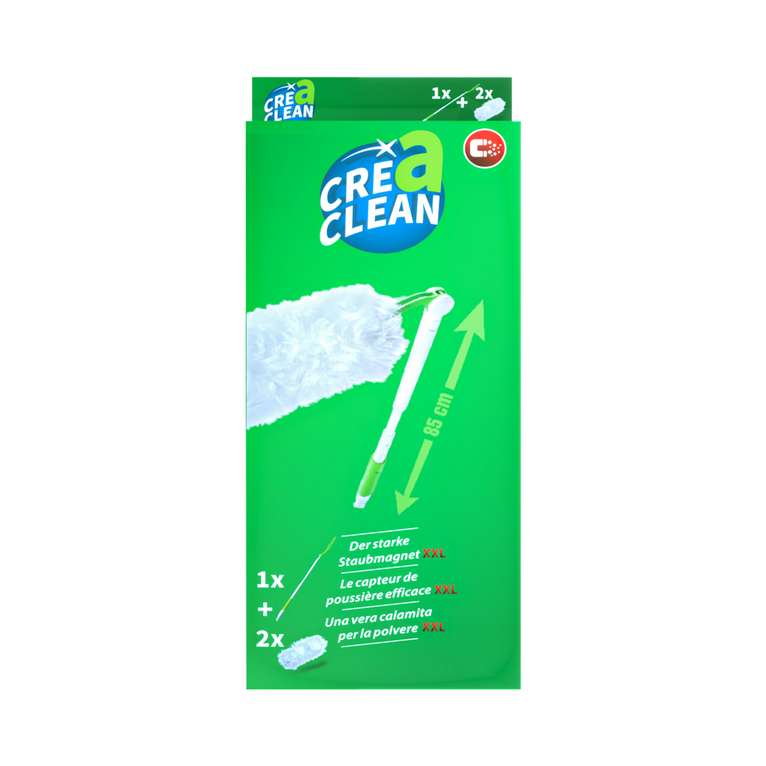CREaCLEAN Staubmagnet XXL Starter Kit 360°