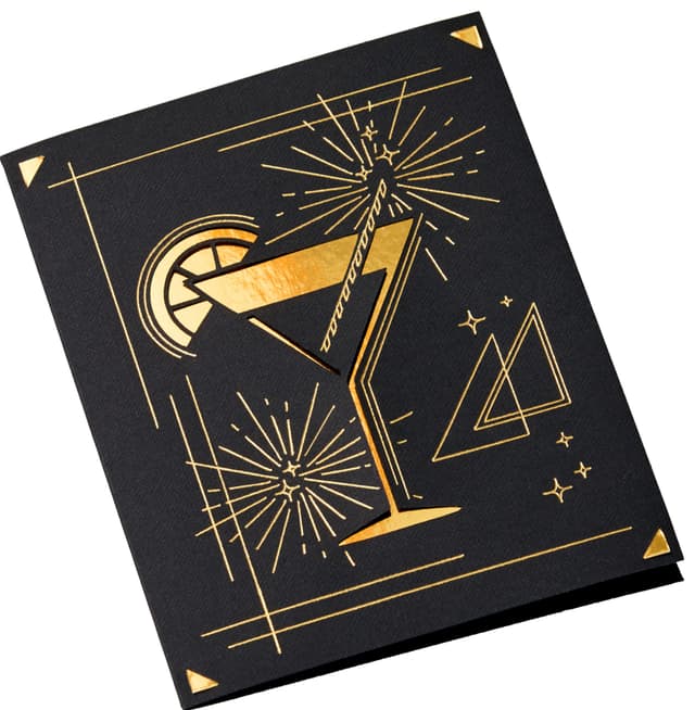 Cricut Foil indsætningskort 12-pak (Celebration)