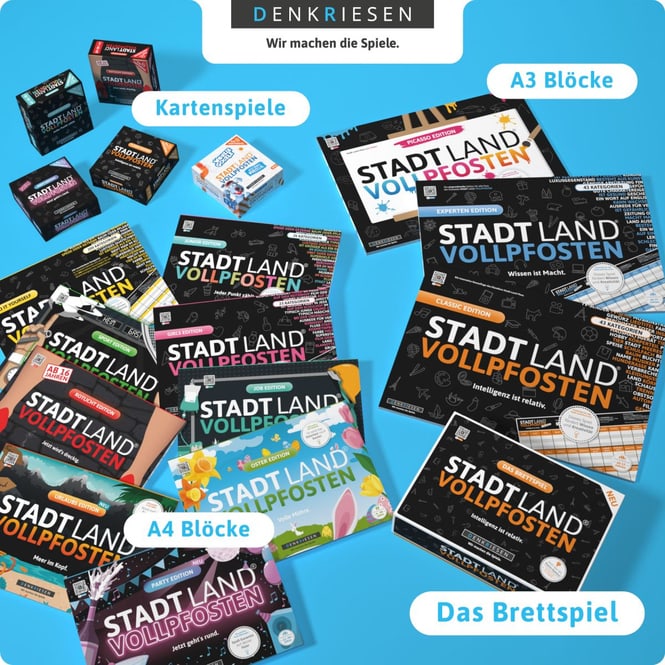 Stadt Land® Vollpfosten - Classic Edition