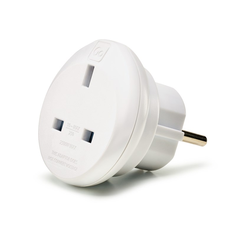 Go Travel<br>Adaptor UK-EU Adaptor