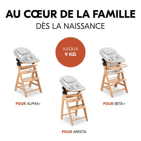 Transat Highchair Bouncer Eco - Gris clair - HAUCK
