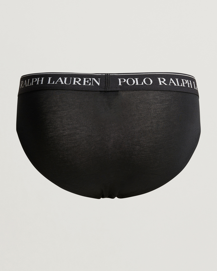 Polo Ralph Lauren 3-Pack Low Rise Trunk Black