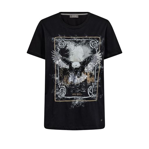 Mos Mosh Elli T-shirt, Black, XS
