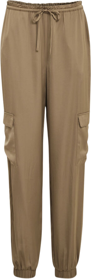 Minus Selva Mid Waisted Cargo Pant Ermine brown