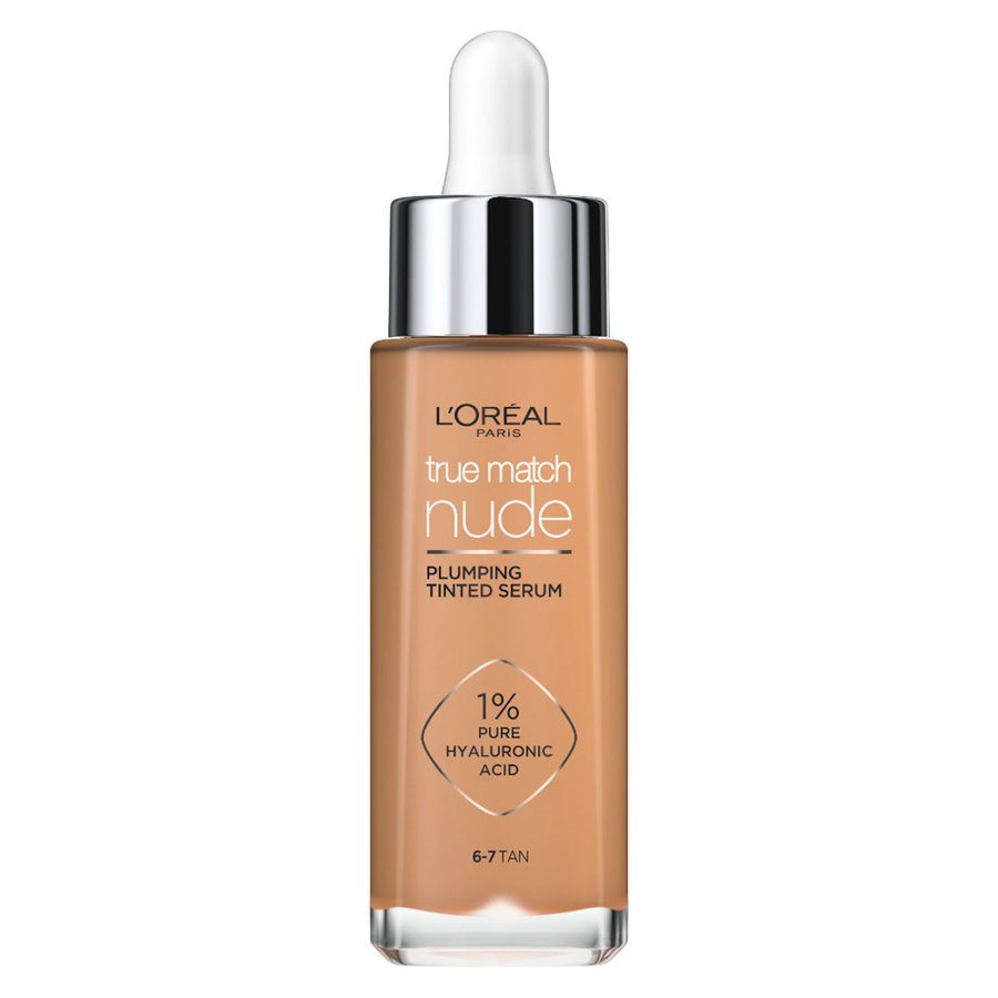 L'Oréal Paris True Match Nude Plumping Tinted Serum 6-7 Tan 30ml