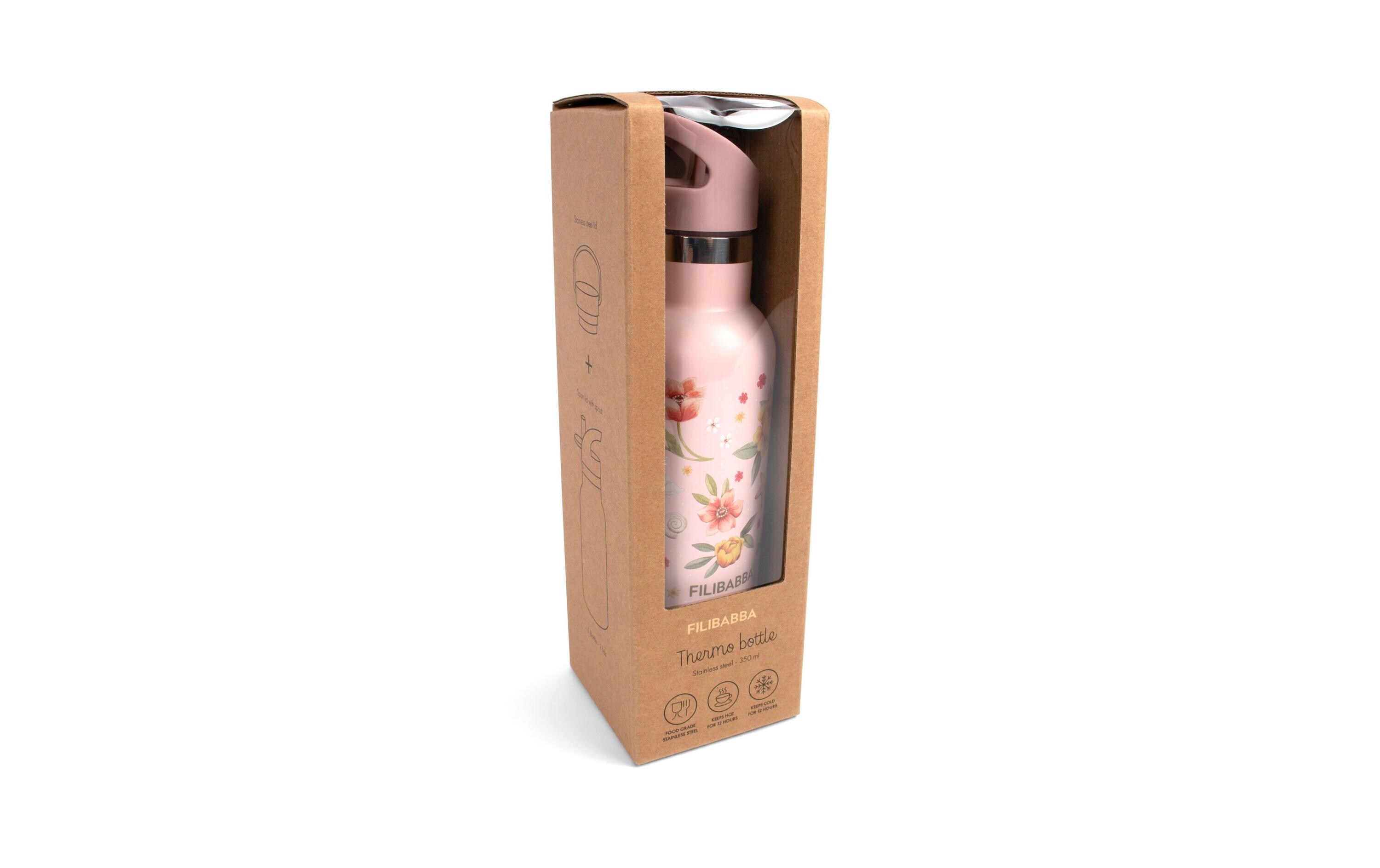 Trinkflasche Ocean Blossom 350 mlTrinkflasche aus rostfreiem Edelstahl