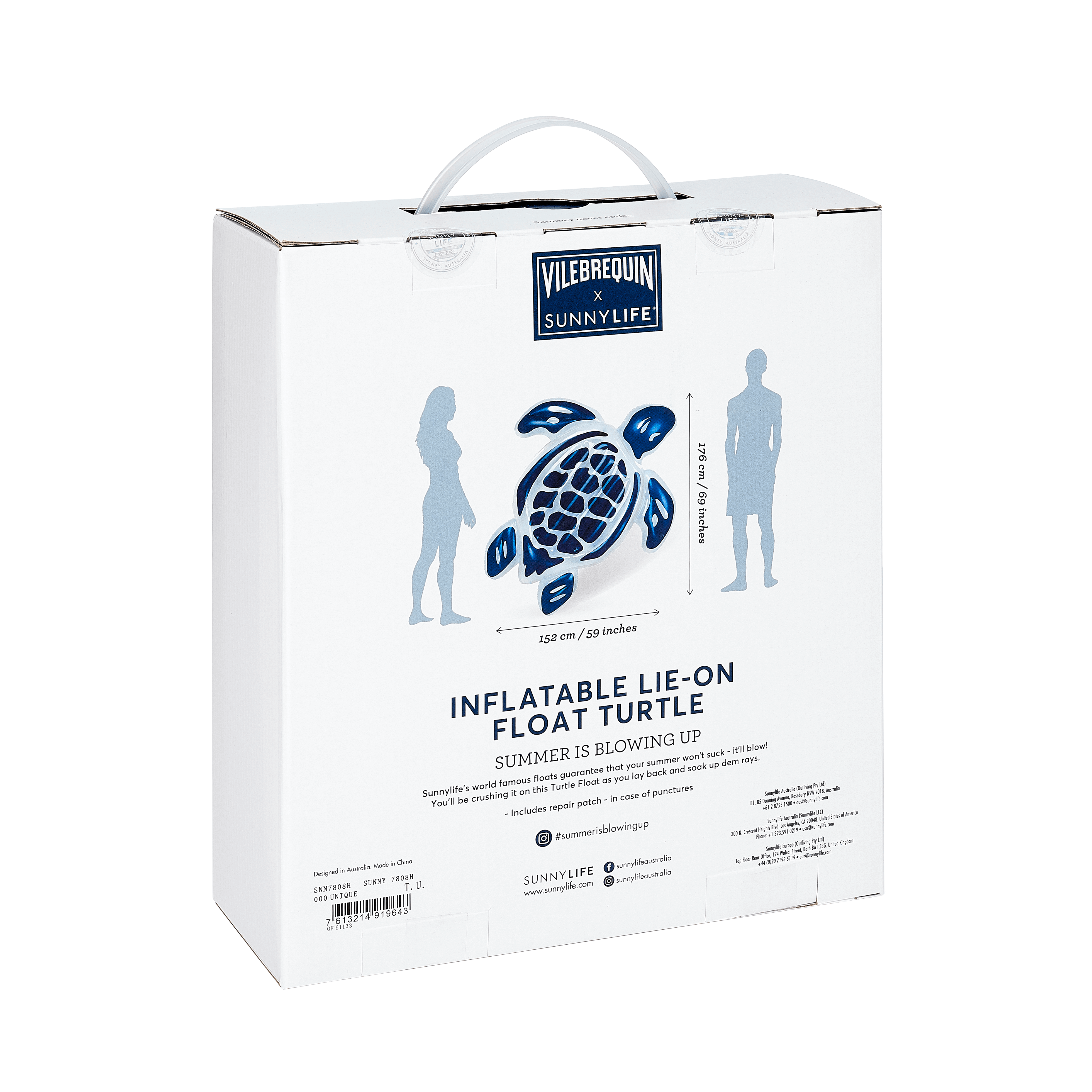 Bouée gonflable Tortue Unisexe Vilebrequin