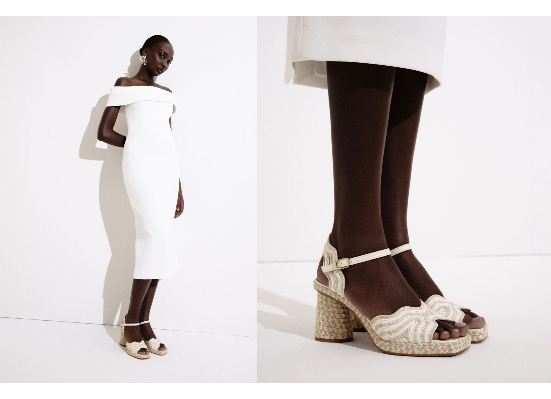 Danae blanc beige