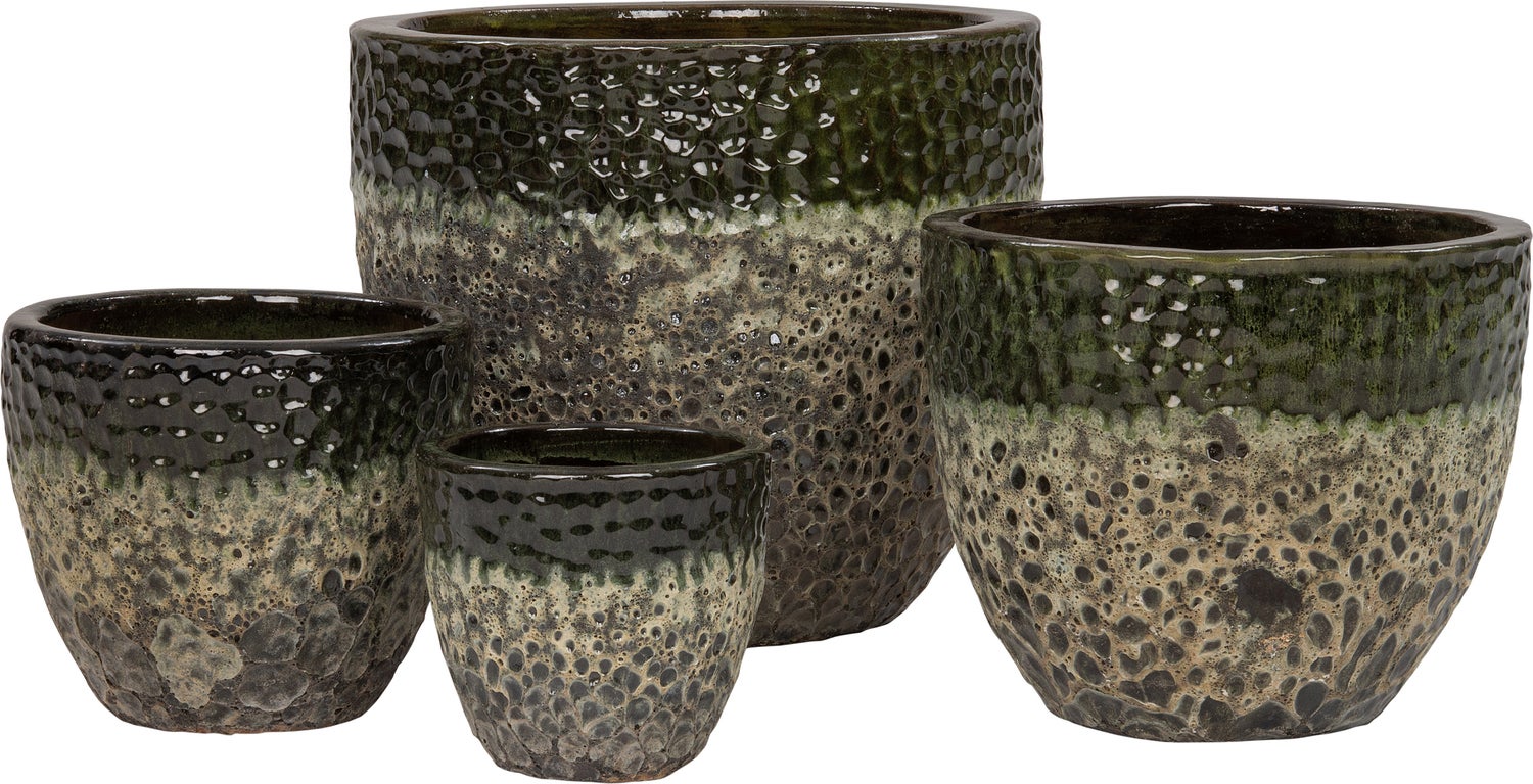 Intratuin bloempot Atlantic groen D 29 H 25 cm