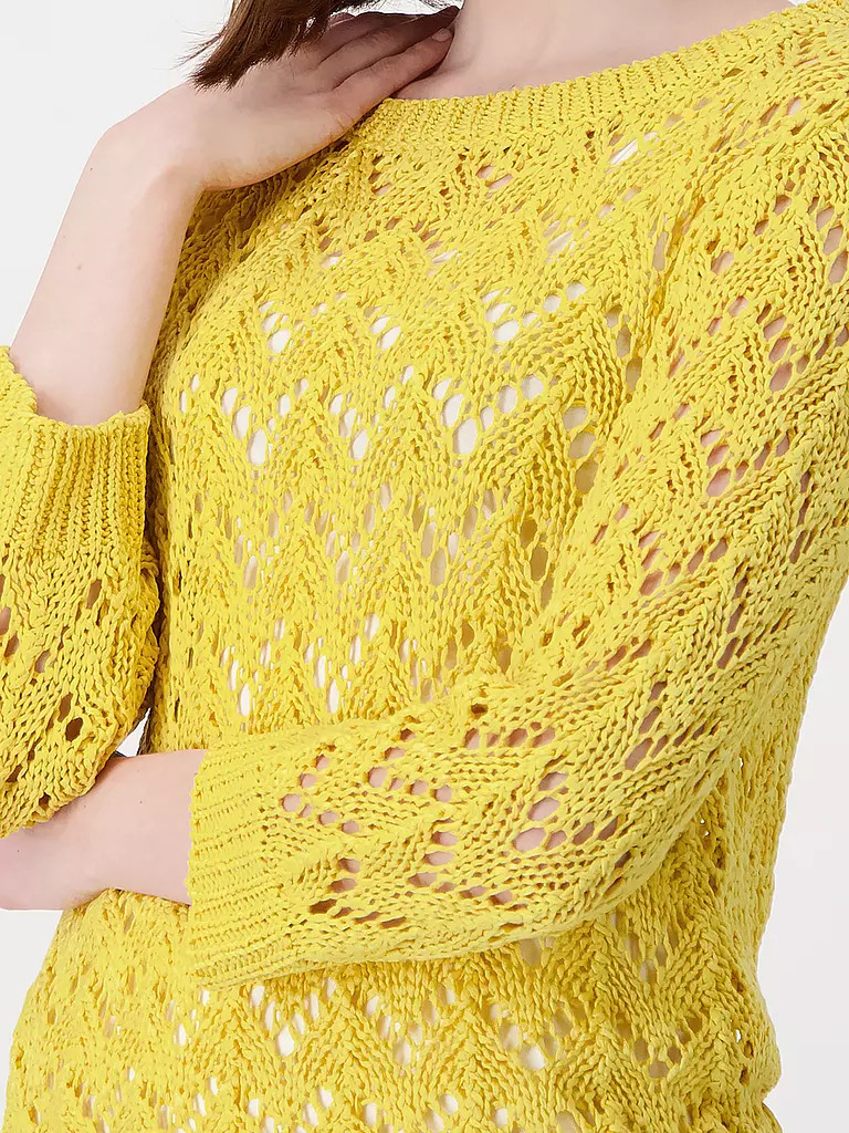 MONARI Pullover gelb