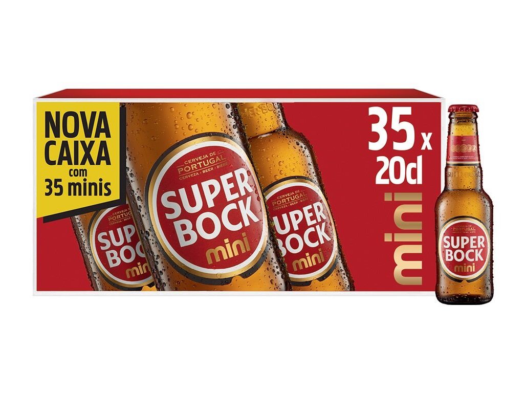 CERVEJA SUPER BOCK TP 35X0.20L