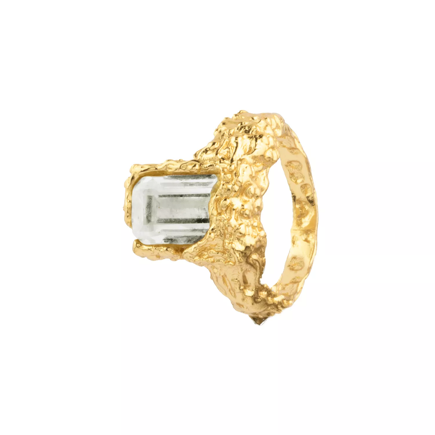 House of Vincent Paragon Gaze Ametyst Ring 18 kt. Forgyldt Sølv VJ133-URG-GA