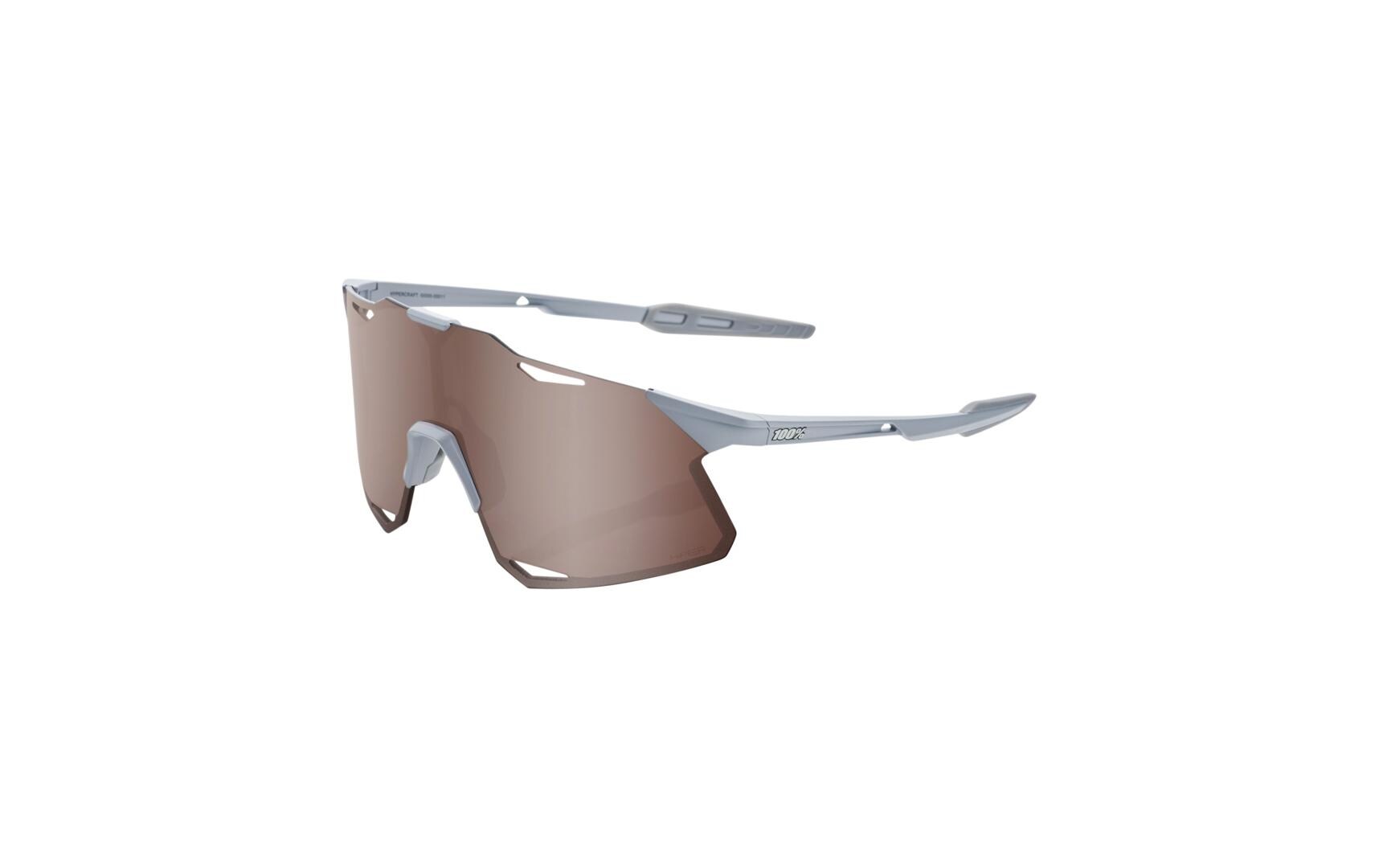 Sportbrille Hypercraft Matte Stone Grey/HiPER Crimson Silver<br>Sport-Performance-Sonnenbrille