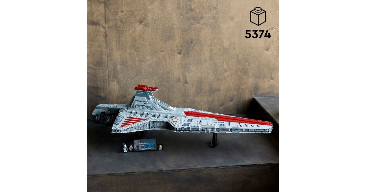 LEGOStar Wars - Venator-class Republic Attack Cruiser Constructiespeelgoed  (75367)