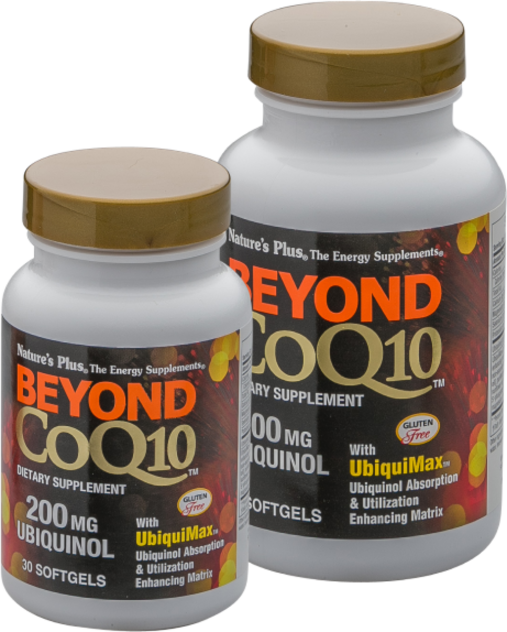 NaturesPlus  Beyond CoQ10 Ubiquinol 200 mg, 60 Softgels