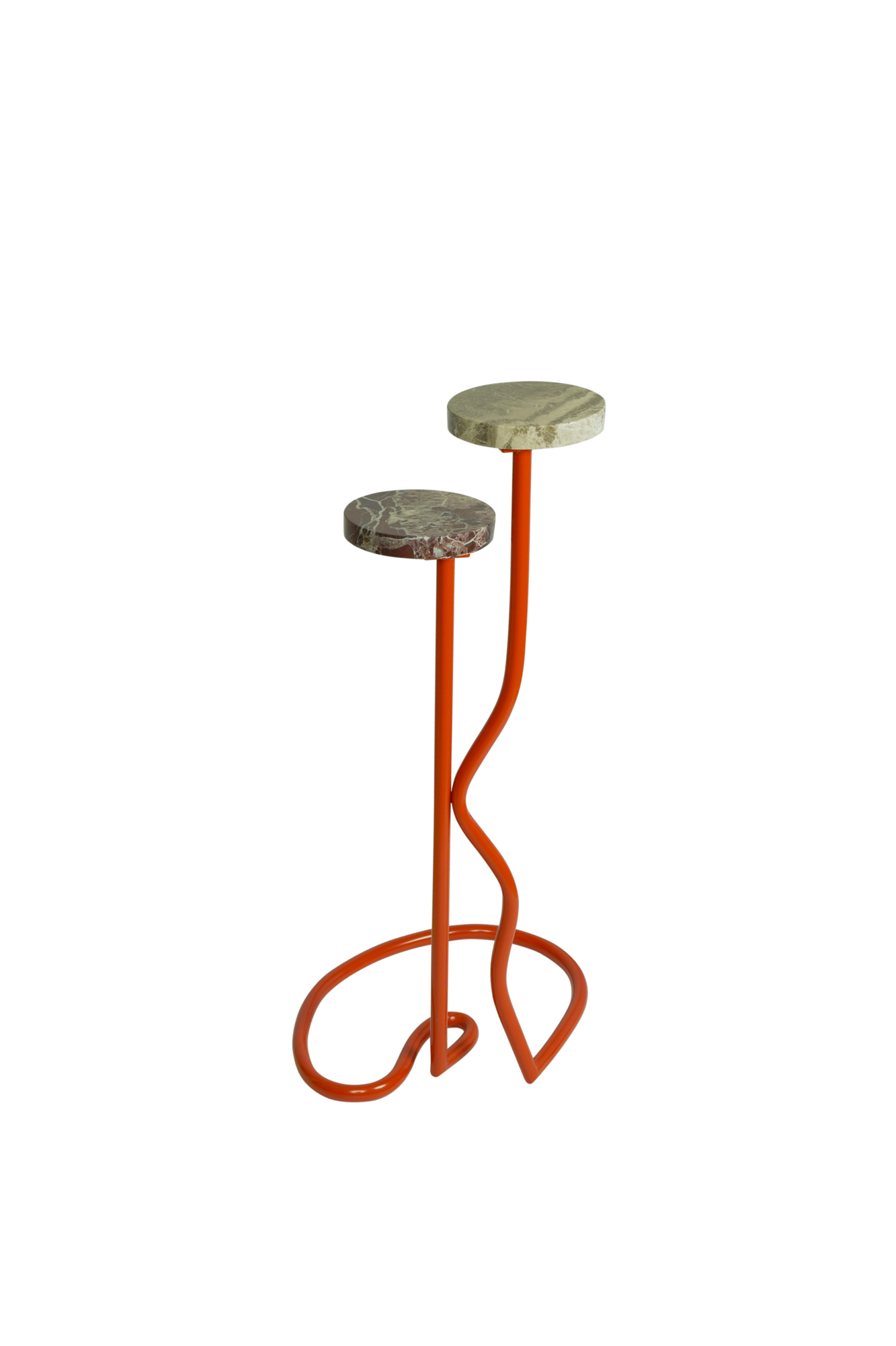 Bijzettafel Touw- Rood