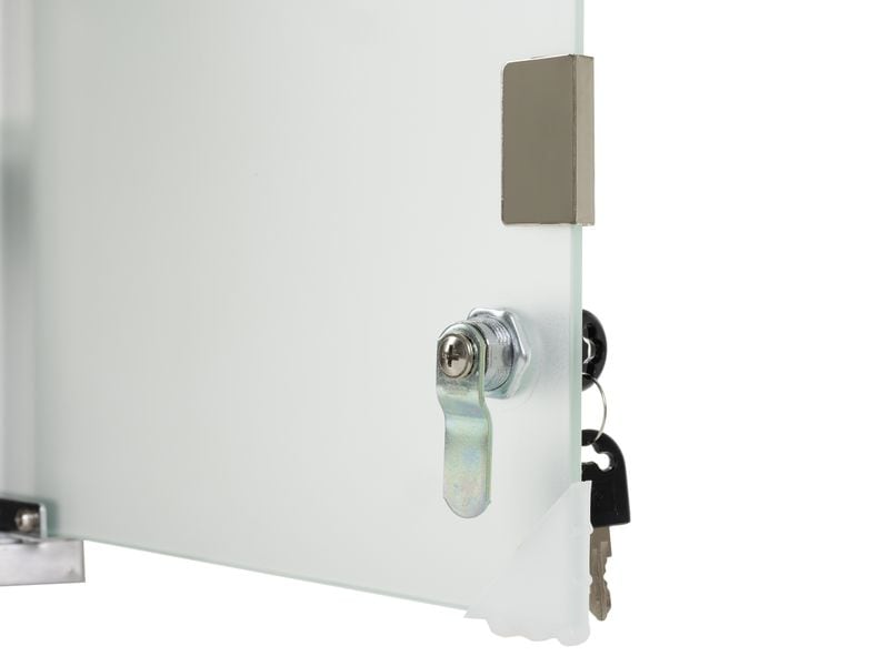 STRUCT Erste Hilfe Schrank 30 x 45 x 12 cm, Edelstahl Medizinschrank zur Wandmontage