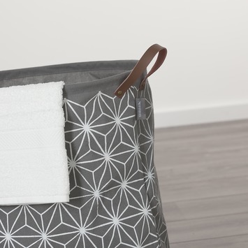 Sealskin Wasmand Triangles Polyester Grijs