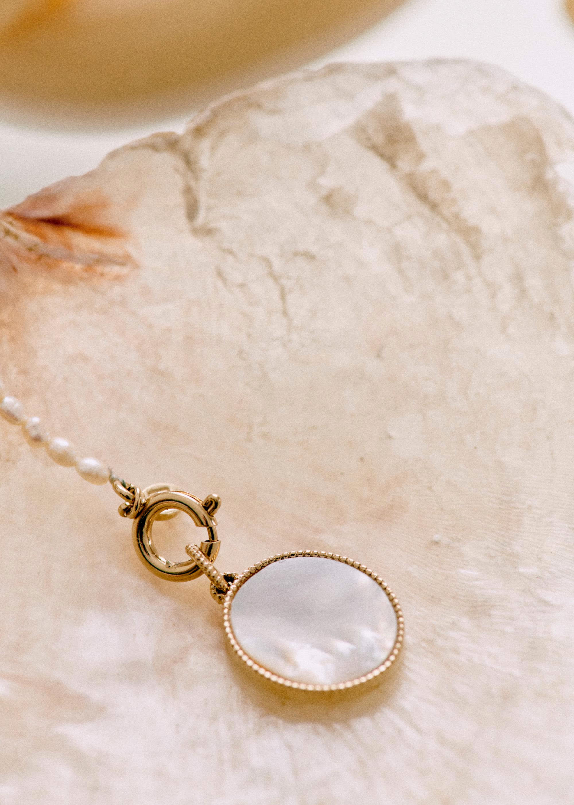 Charms Irma - Médaille Nacre - E-SHOP/BIJOUX Colliers 5905819