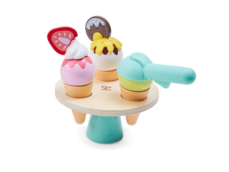 Hape Eiscreme-Set Eiscreme-Set bietet Kindern kreativen Spielspass
