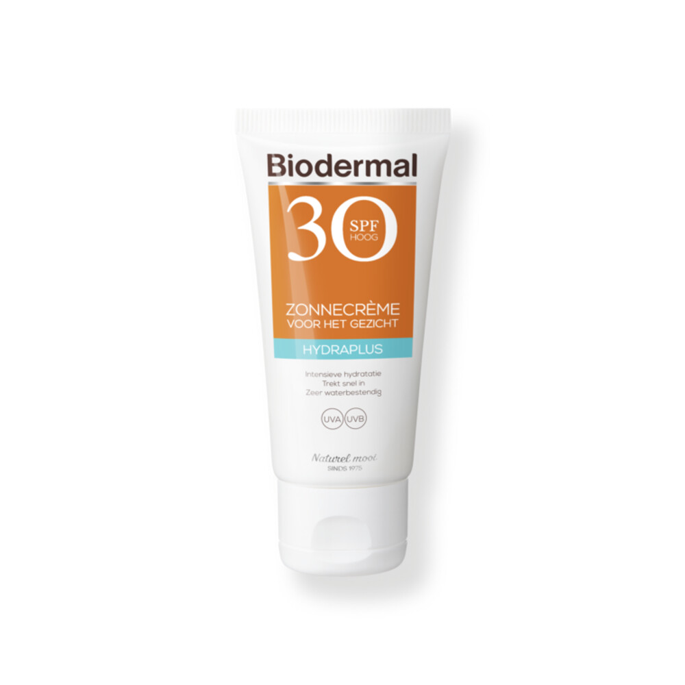Biodermal Zonnecrème Gezicht Hydraplus SPF 3050 ml