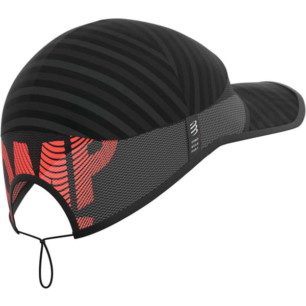 Casquette trail COMPRESSPORT PRO RACING CAP BLACK