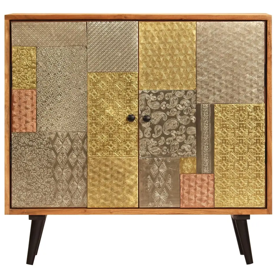 vidaXL - Dressoir - Multikleur - Hout