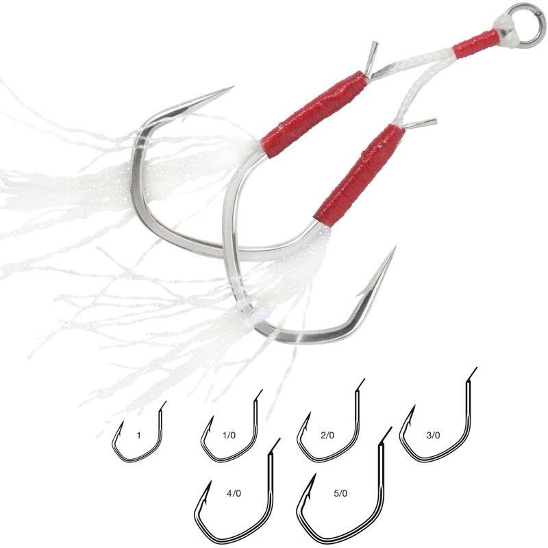 Hamecon Assist Hook Vmc Light Jigging 7117Ah