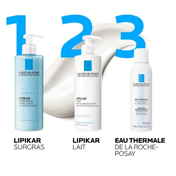 Leite Anti-Ressecamento Lipikar da La Roche-Posay 400ml