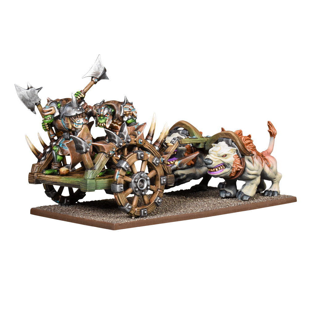 Kings of War - Orc Chariots / Fight Wagons