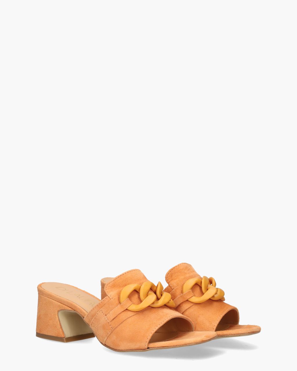 Di Lauro Rebelle Oranje Damesslippers