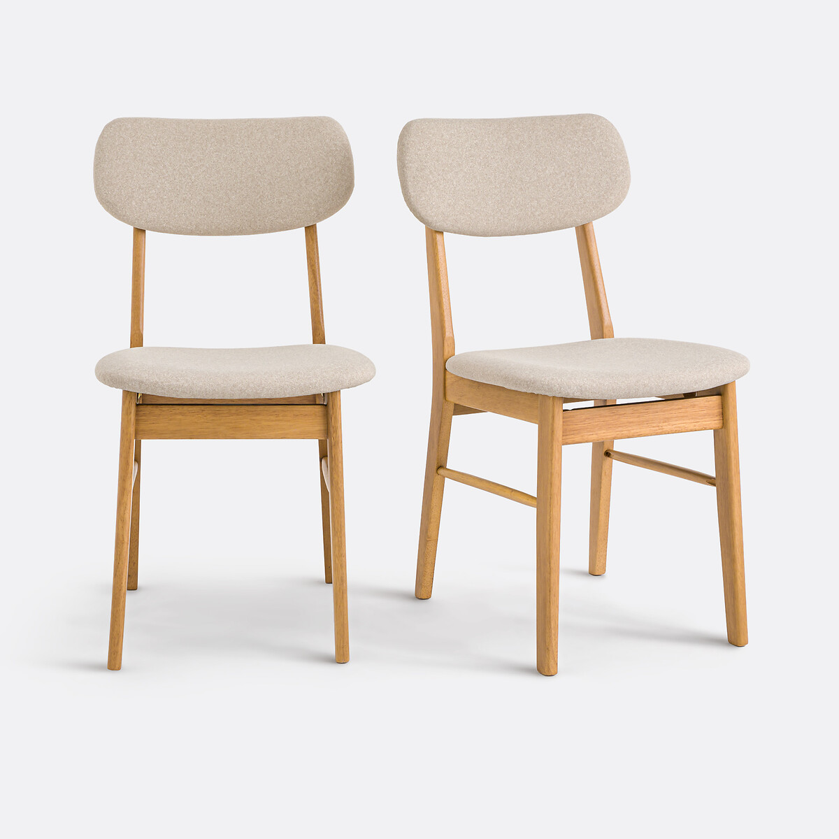 LA REDOUTE INTERIEURS<br>Conjunto de 2 cadeiras Selyn vintage