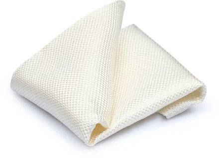 Suitable Zijde Pochet Off-White POOXF-01 Off-White kopen