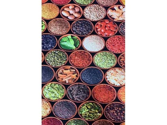 Tapis de cuisine 50x80 cm Polyester Kitch Misir