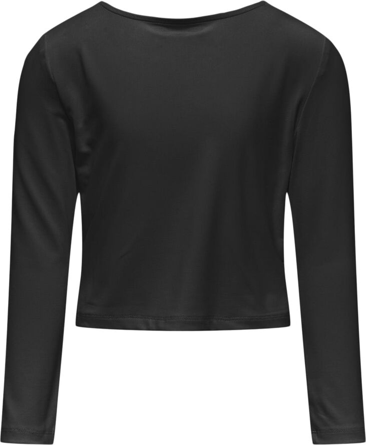 ONLY KOGEA L/S 2-WAYS TOP JRS Sort