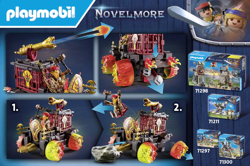 CHARIOT ENFLAMME BURNHAM RAIDERS -71299