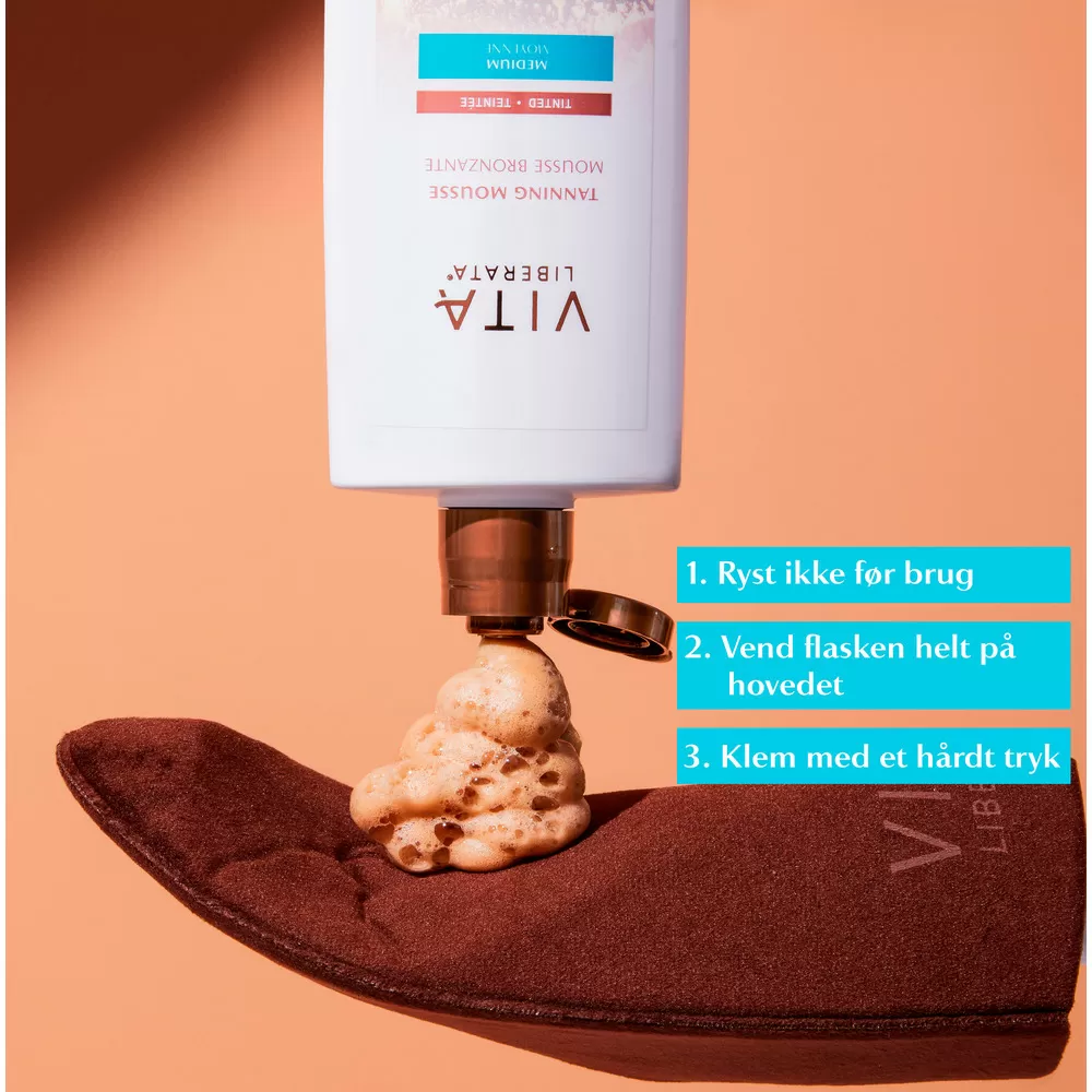 Vita Liberata Tanning Mousse Dark - 200 ml.