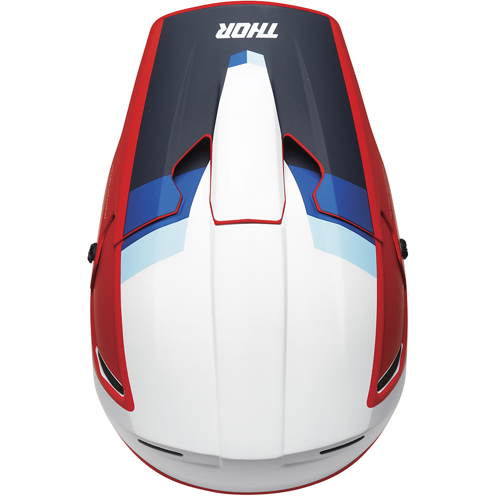 Thor Motocross - Casque Reflex Apex Rouge / Blanc / Bleu