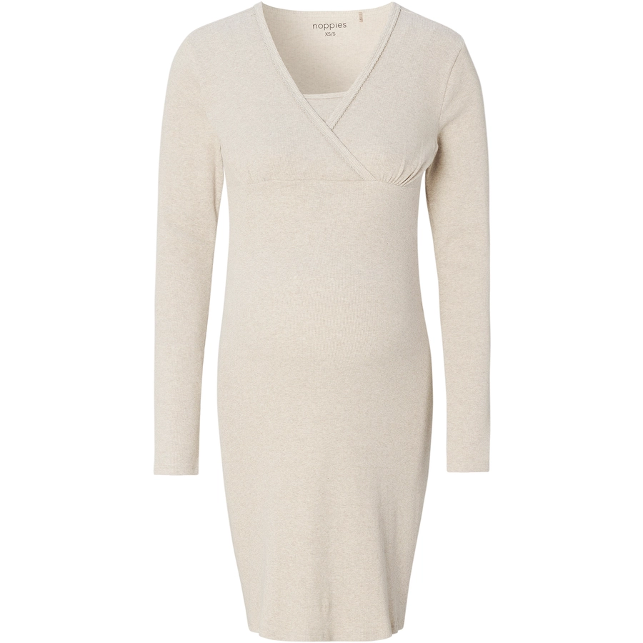 Noppies Still-Nachtkleid Alisa Oatmeal