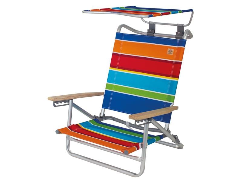 Eurotrail Strandstuhl Mediterrane Mehrfarbig Campingstuhl