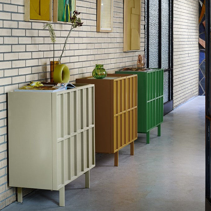 HKliving Cupboard Opbergkast - Pebble