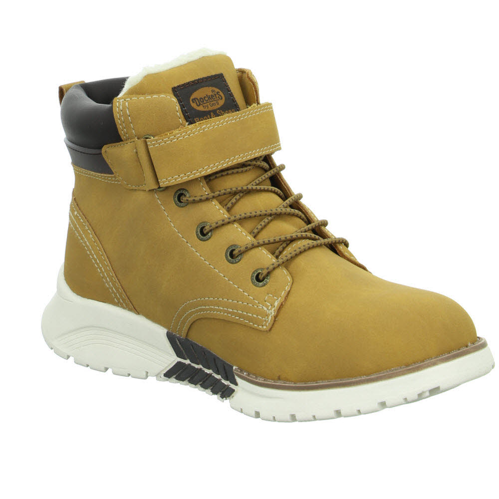 Dockers Winterboots  - golden tan / schwarz
