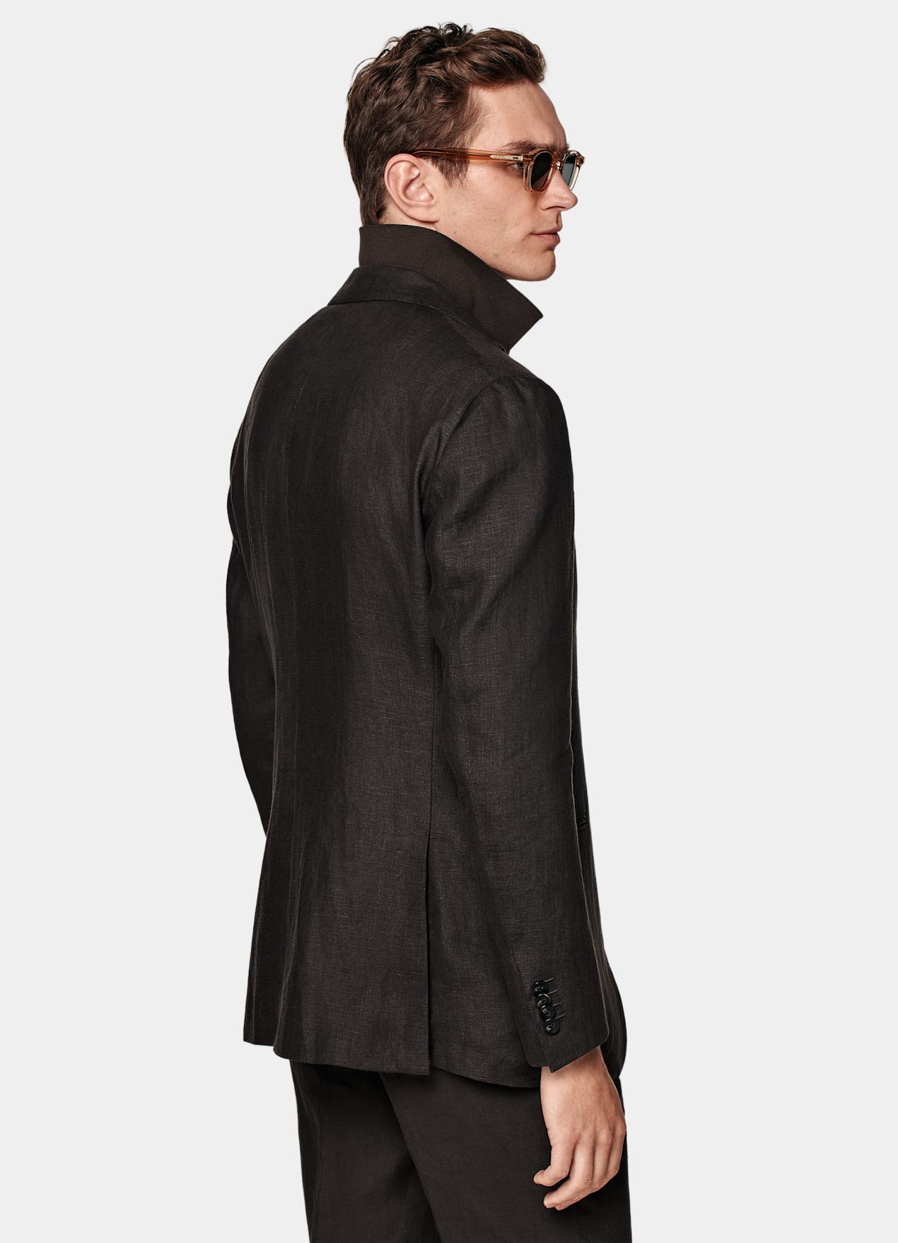 Costume Roma coupe Relaxed marron foncé