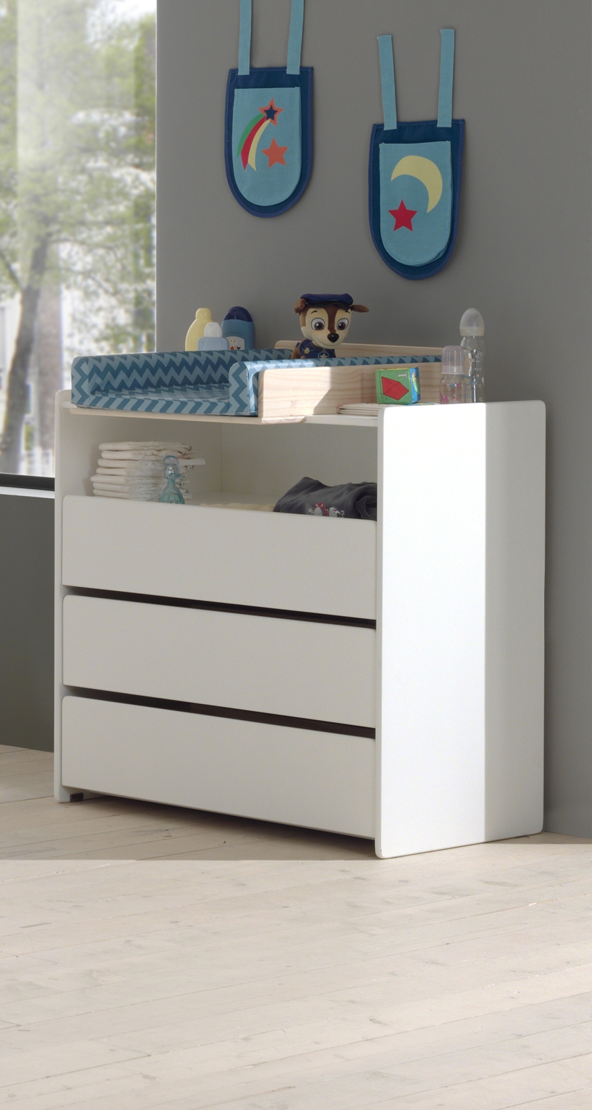 Wickelauflage KIDDY - natur - Kiefer