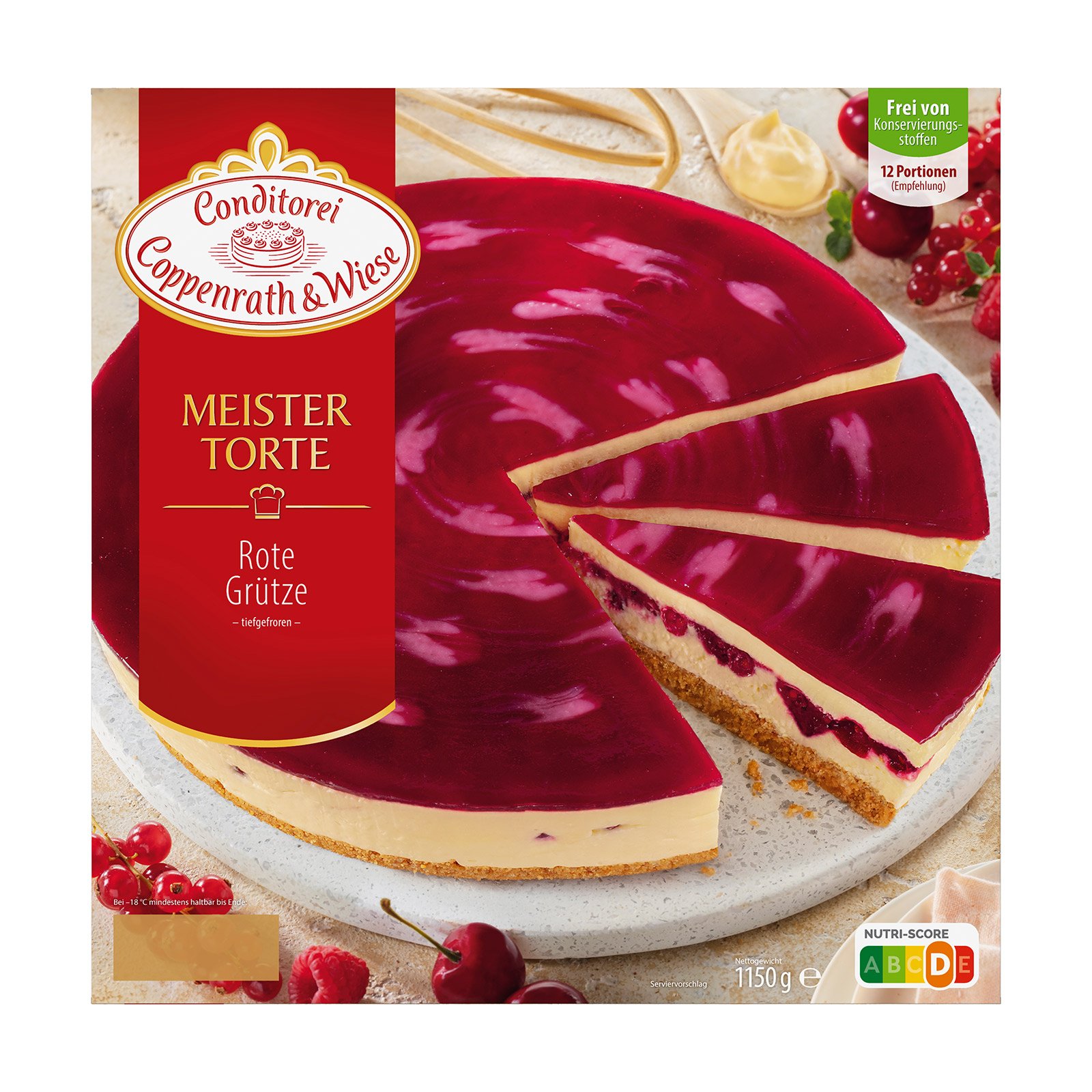 Coppenrath & Wiese Meistertorte Rote-Grütze-Torte