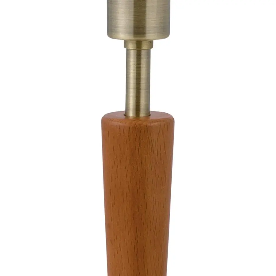 EGLO Solo 1 - Tafellamp - 1 Lichts- Ø260mm. - Brons, Noot - Wit