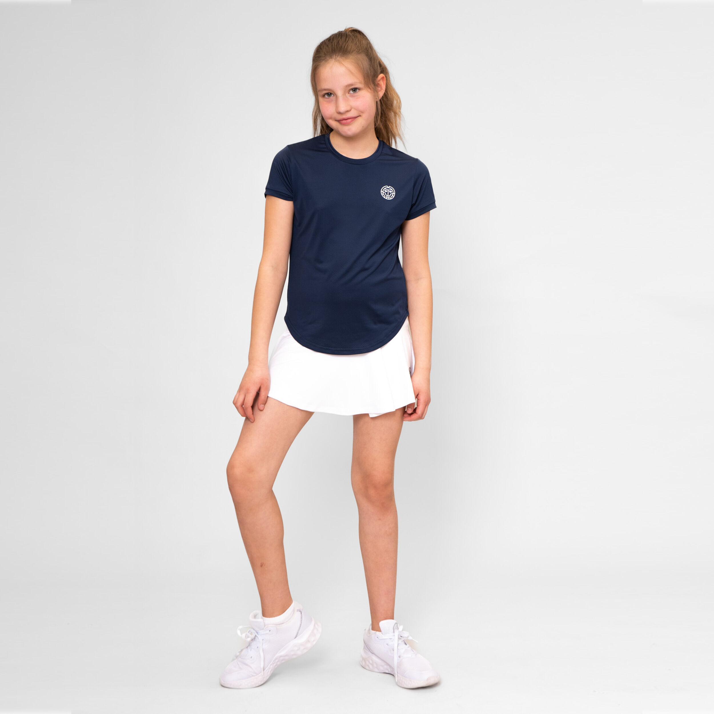 BIDI BADU Crew Junior T-shirt Filles - Bleu Foncé